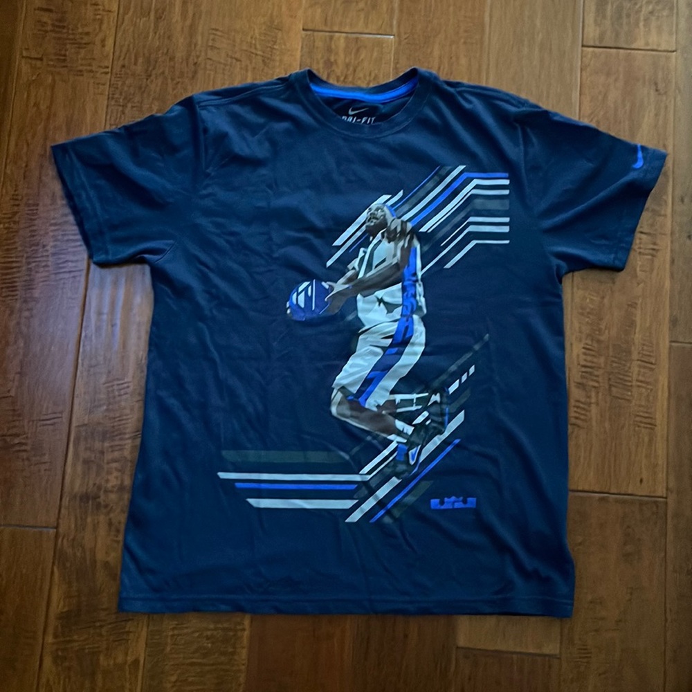 Nike LeBron James dry fit shirt